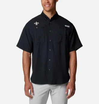 Men PFG Tamiami™ Short Sleeve Shirt – New Orleans Saints