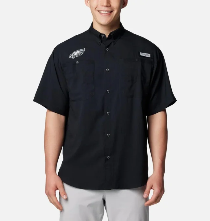 Men PFG Tamiami™ Short Sleeve Shirt – Philadelphia Eagles Men PFG Tamiami™ Short Sleeve Shirt – Philadelphia Eagles