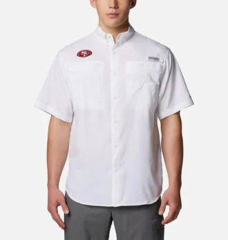 Men PFG Tamiami™ Short Sleeve Shirt – San Francisco 49ers
