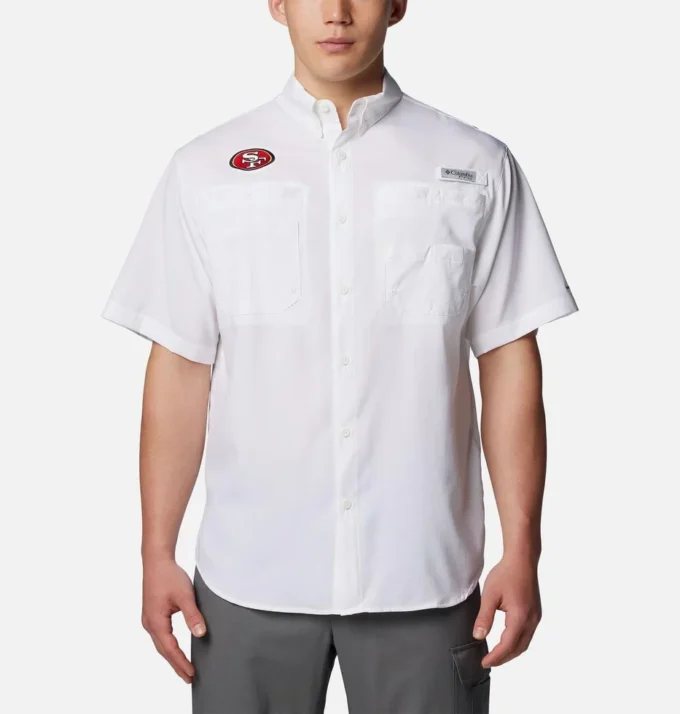 Men PFG Tamiami™ Short Sleeve Shirt – San Francisco 49ers