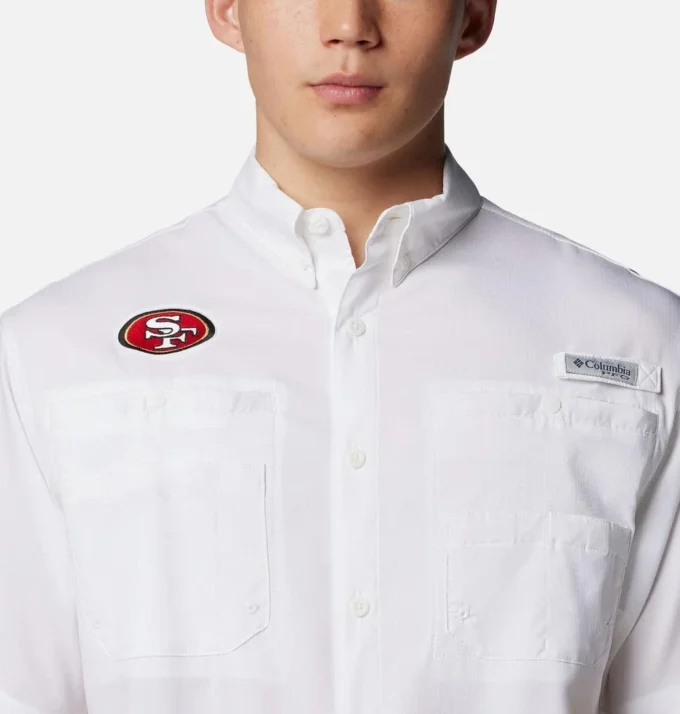 Men PFG Tamiami™ Short Sleeve Shirt – San Francisco 49ers
