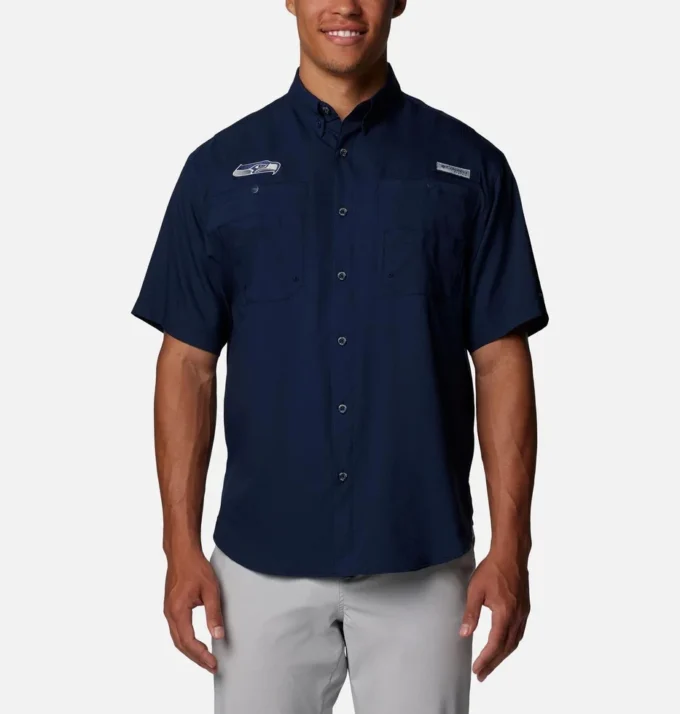 Men PFG Tamiami™ Short Sleeve Shirt – Seattle Seahawks Men PFG Tamiami™ Short Sleeve Shirt – Seattle Seahawks