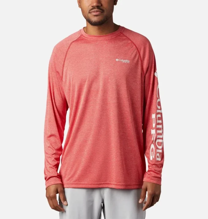 Men PFG Terminal Tackle™ Heather Long Sleeve Shirt Men PFG Terminal Tackle™ Heather Long Sleeve Shirt