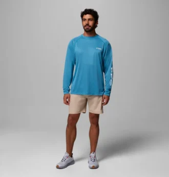 Men PFG Terminal Tackle™ Long Sleeve Shirt – Tall