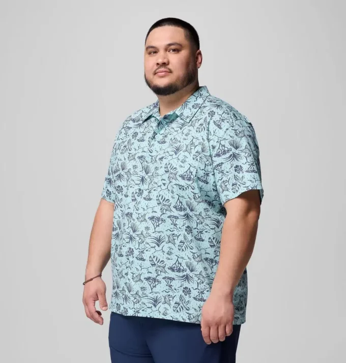 Men PFG Trollers Best™ Short Sleeve Shirt – Big