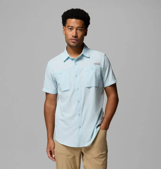 Men PFG Wild Cast™ Vent Short Sleeve Shirt Men PFG Wild Cast™ Vent Short Sleeve Shirt