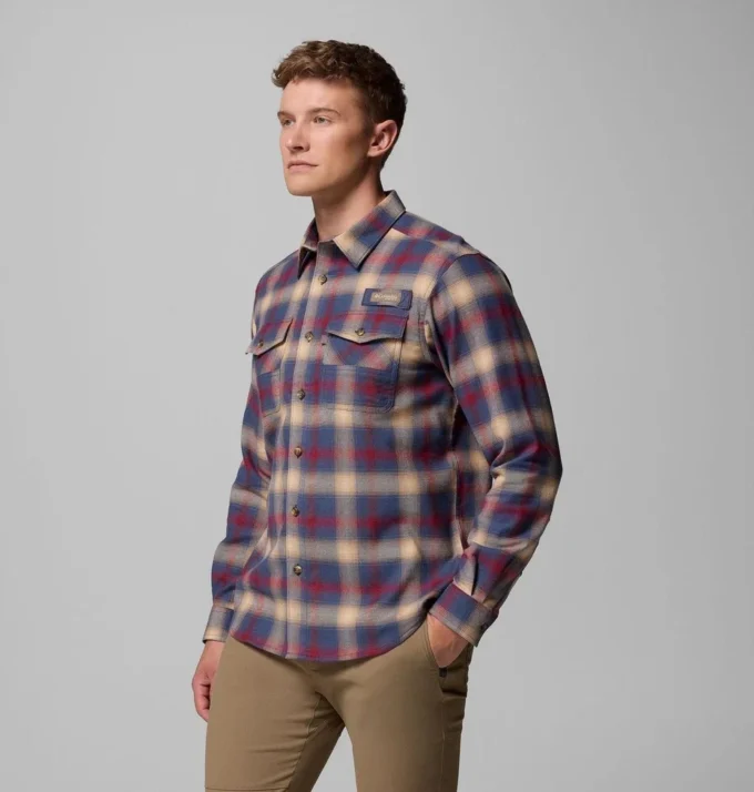 Men PHG Roughtail™ Stretch Flannel Long Sleeve Shirt