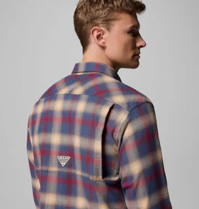 Men PHG Roughtail™ Stretch Flannel Long Sleeve Shirt