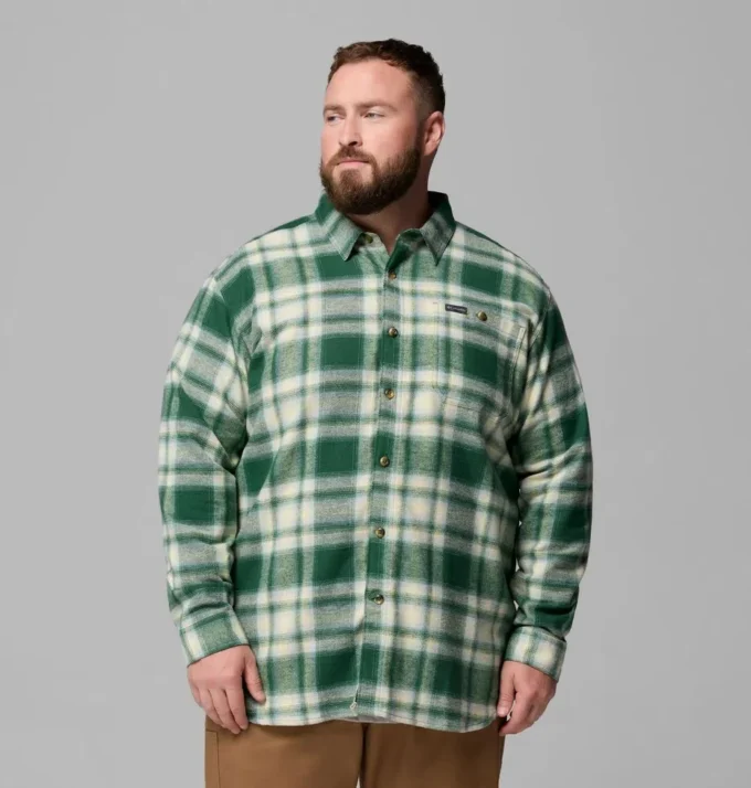 Men Pitchstone™ Heavyweight Flannel II – Big