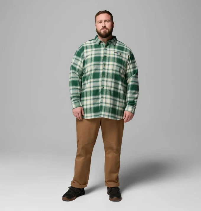 Men Pitchstone™ Heavyweight Flannel II – Big