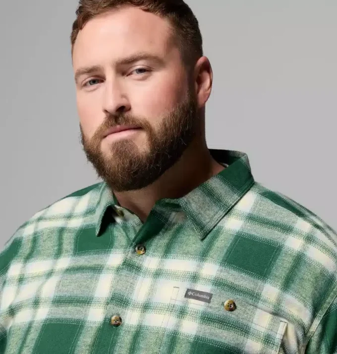 Men Pitchstone™ Heavyweight Flannel II – Big