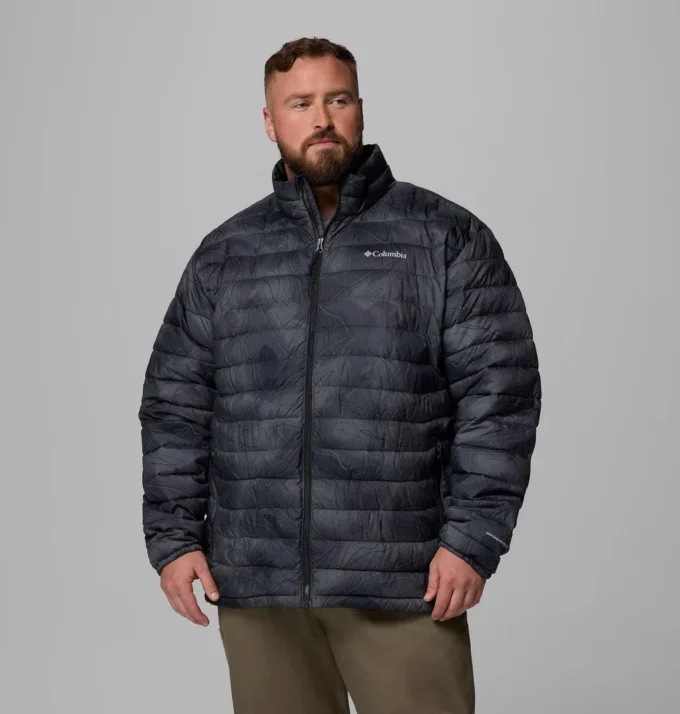 Men Powder Lite™ II Printed Jacket – Big Men Powder Lite™ II Printed Jacket – Big
