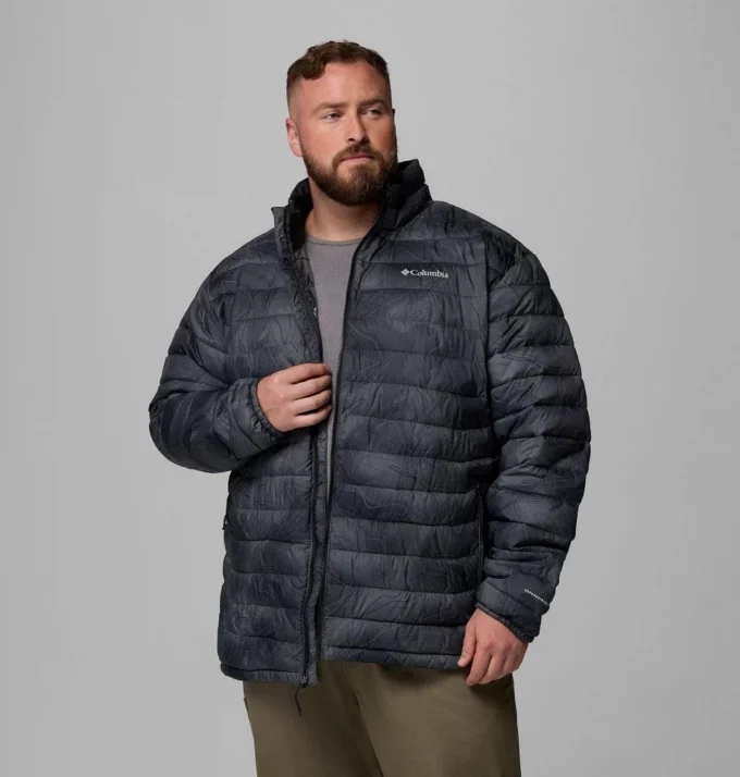 Men Powder Lite™ II Printed Jacket – Big Men Powder Lite™ II Printed Jacket – Big