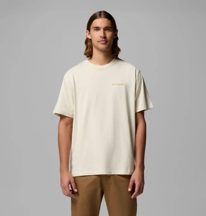 Men Powder Ski CSC Short Sleeve T-Shirt