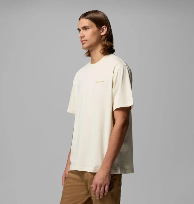 Men Powder Ski CSC Short Sleeve T-Shirt