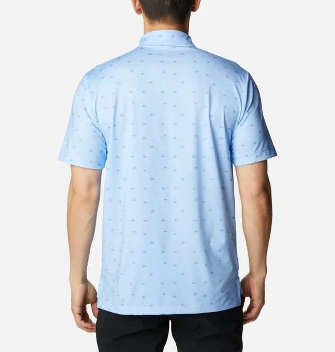 Men Punch Out Golf Polo