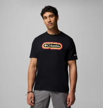 Men Radio Graphic T-Shirt