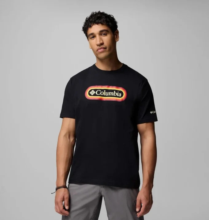 Men Radio Graphic T-Shirt