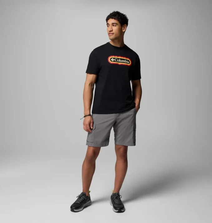 Men Radio Graphic T-Shirt