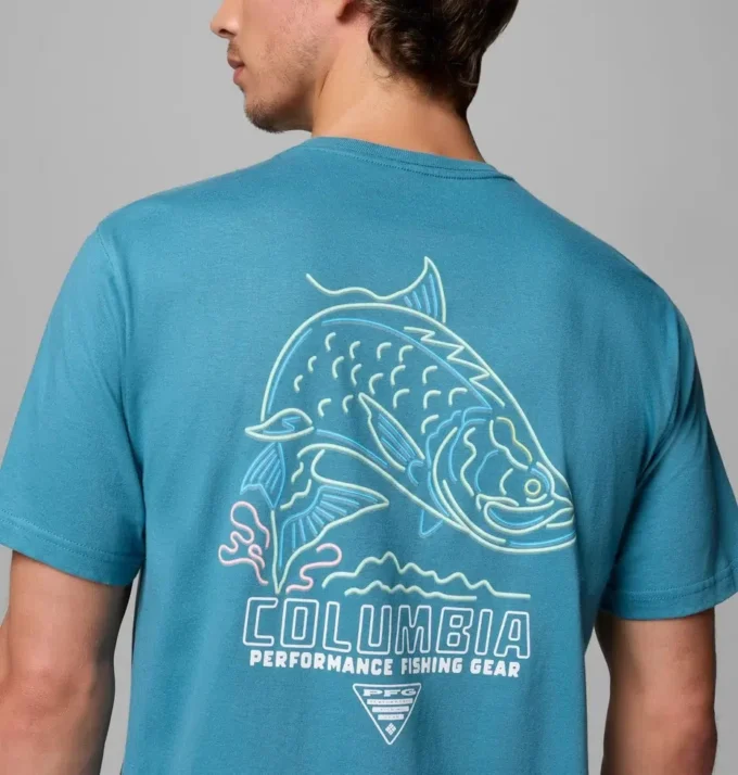 Men Ralfie Tarpon Br PFG Short Sleeve T-Shirt