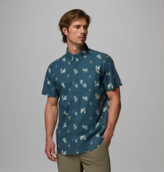Men Rapid Rivers™ Printed Short Sleeve Shirt – Tall