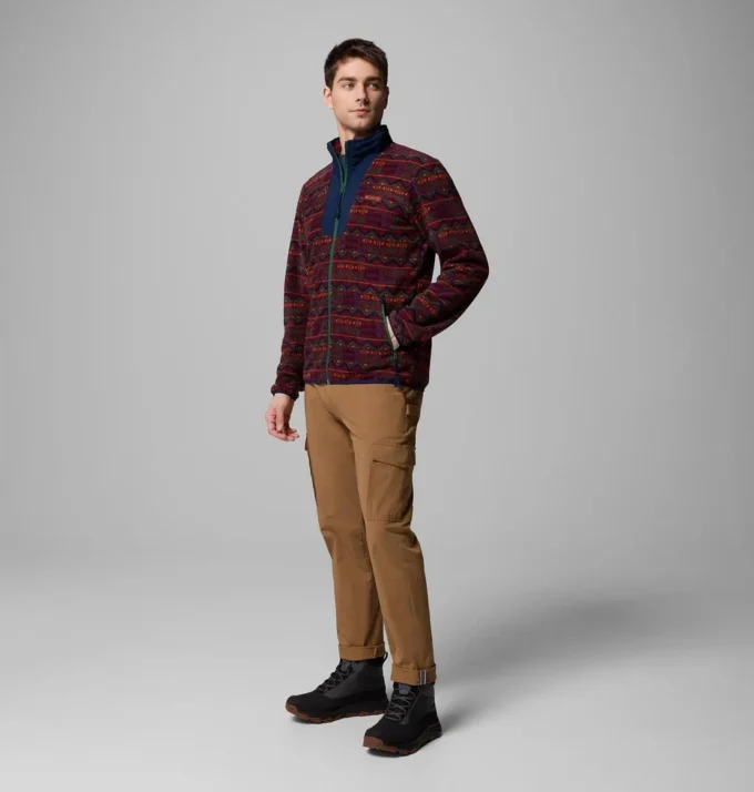 Men Sequoia Grove™ Printed Full Zip – Tall