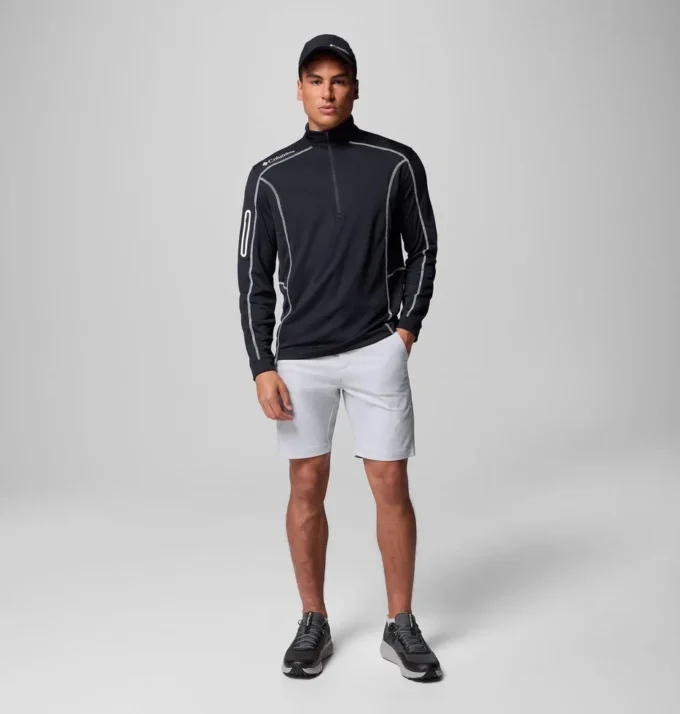 Men Shotgun Quarter Zip Golf Pullover Men Shotgun Quarter Zip Golf Pullover