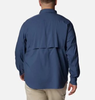 Men Silver Ridge™ Utility Lite Long Sleeve Shirt – Big