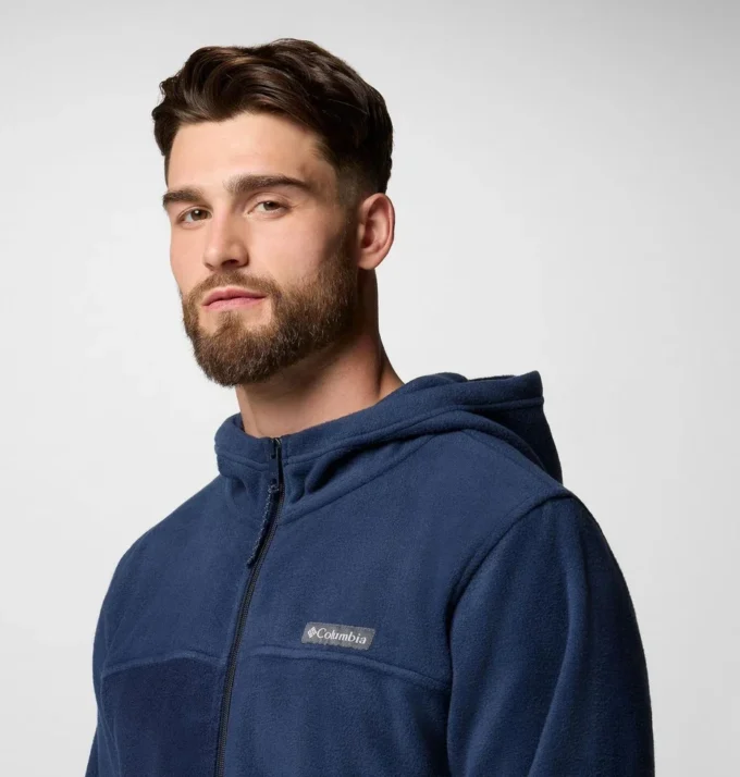 Men Steens Mountain Full Zip Fleece Hoodie