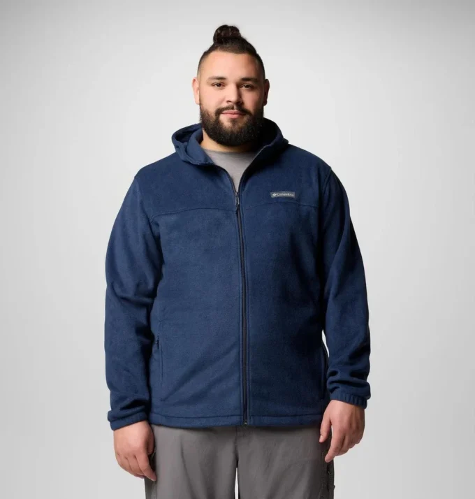 Men Steens Mountain Full Zip Fleece Hoodie – Big