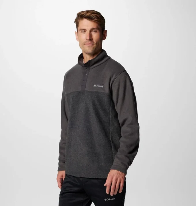 Men Steens Mountain™ Half Snap II Fleece Pullover