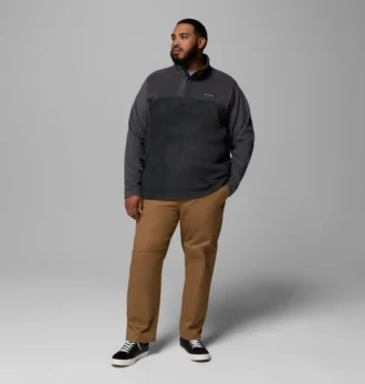 Men Steens Mountain™ Half Snap II Fleece Pullover – Big