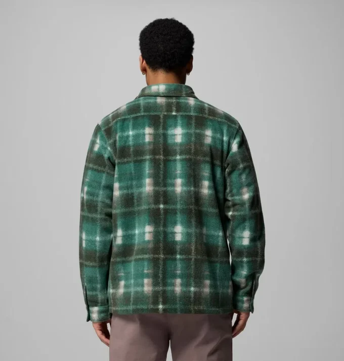 Men Steens Mountain™ Printed Fleece Shirt Jacket II – Tall