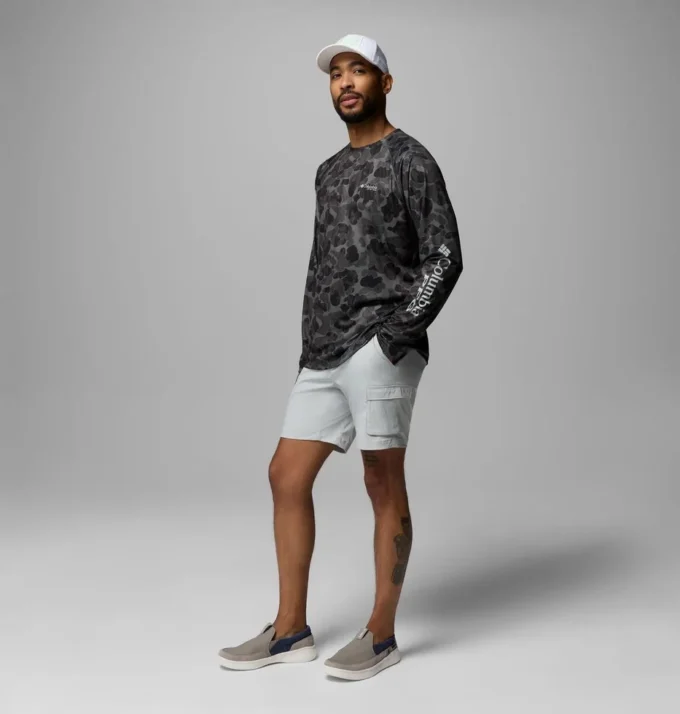 Men Super Terminal Tackle PFG™ Frigate Frenz Long Sleeve Shirt Men Super Terminal Tackle PFG™ Frigate Frenz Long Sleeve Shirt