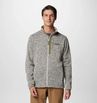 Men Sweater Weather™ Full Zip Jacket – Tall