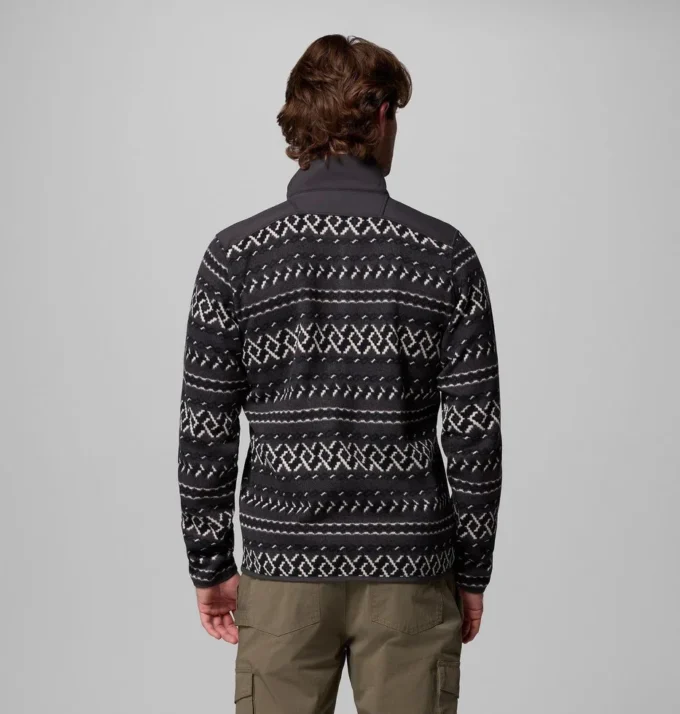 Men Sweater Weather™ II Printed Half Zip Pullover