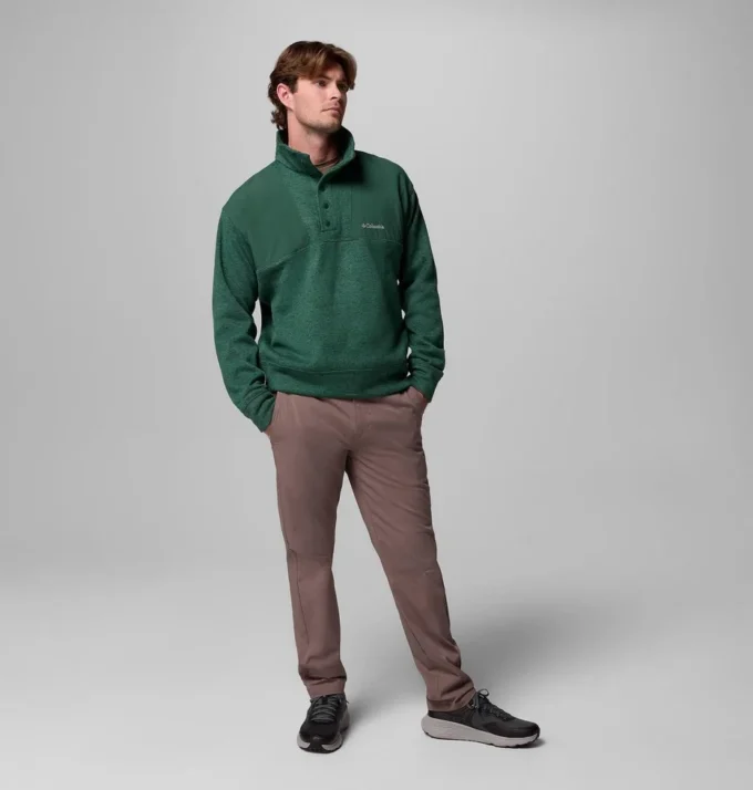 Men Sweater Weather™ Relaxed Fit Half Snap Pullover