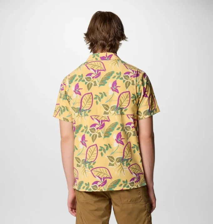 Men Tech Trail™ Utility Printed Woven Short Sleeve Shirt Men Tech Trail™ Utility Printed Woven Short Sleeve Shirt