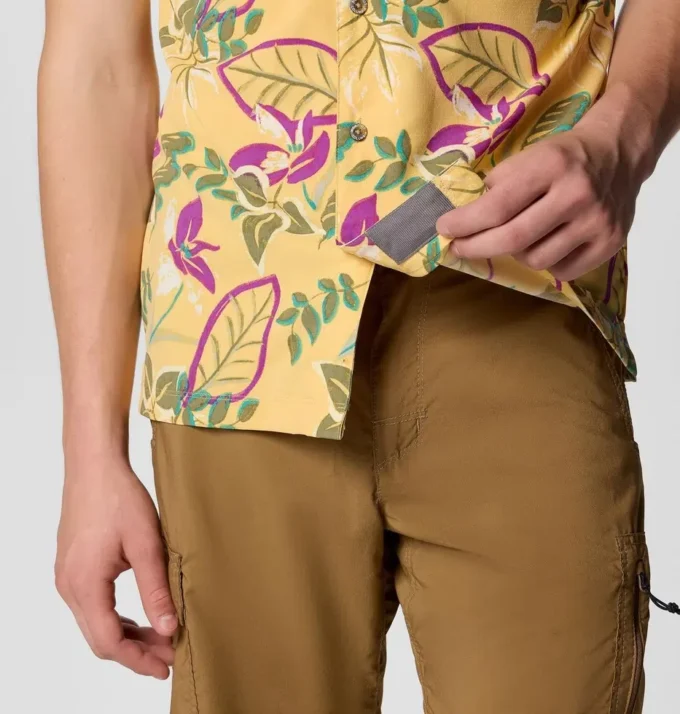 Men Tech Trail™ Utility Printed Woven Short Sleeve Shirt Men Tech Trail™ Utility Printed Woven Short Sleeve Shirt