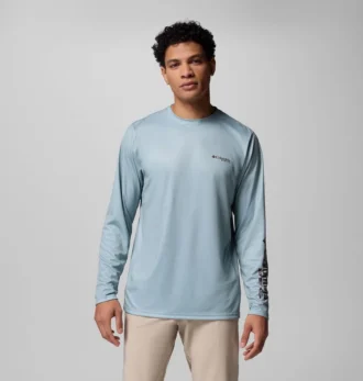 Men Terminal Tackle PFG™ Border Hex Long Sleeve Shirt