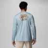 Men Terminal Tackle PFG™ Border Hex Long Sleeve Shirt Men Terminal Tackle PFG™ Border Hex Long Sleeve Shirt