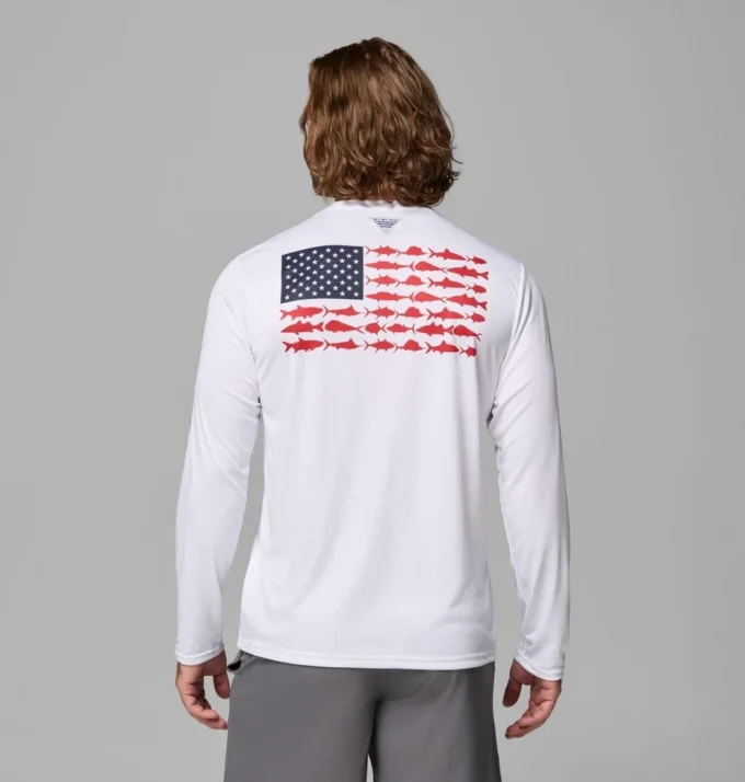 Men Terminal Tackle PFG Fish Flag™ Long Sleeve Shirt