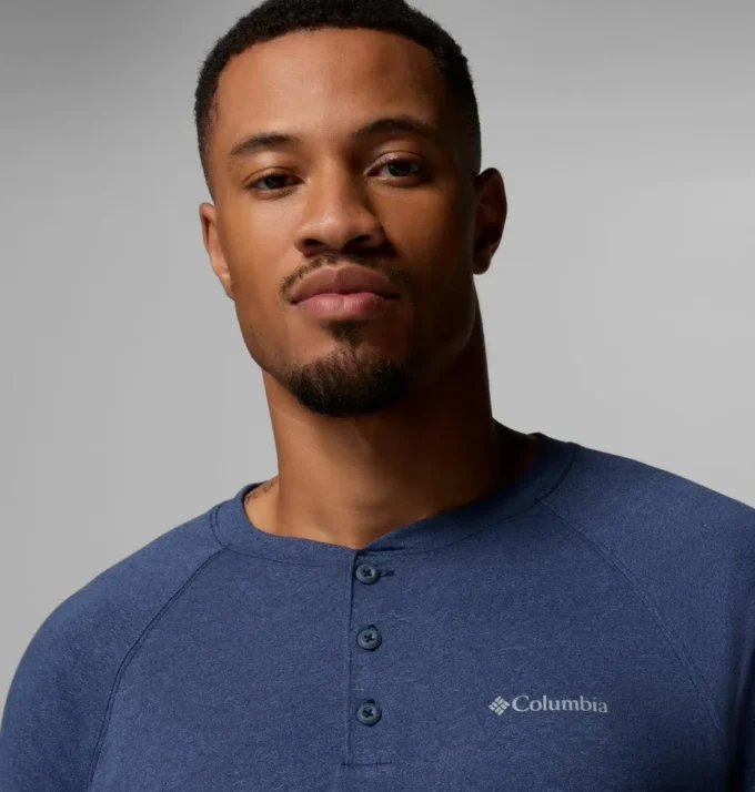 Men Thistletown Hills™ Raglan Henley – Tall