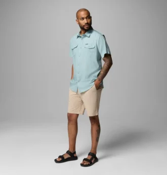 Men Utilizer™ II Solid Short Sleeve Shirt – Tall