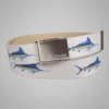 Men Web Fish Belt