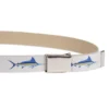Men Web Fish Belt
