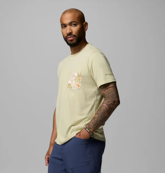 Men Wild Cast™ Short Sleeve Pocket T-Shirt Men Wild Cast™ Short Sleeve Pocket T-Shirt