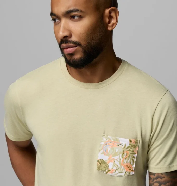 Men Wild Cast™ Short Sleeve Pocket T-Shirt Men Wild Cast™ Short Sleeve Pocket T-Shirt