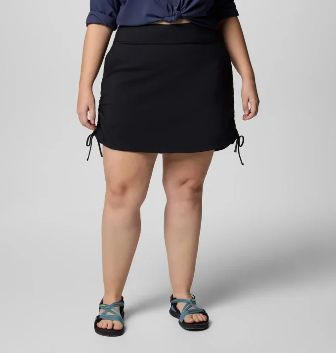 Women All Seasons™ Ruched Skort – Plus Size
