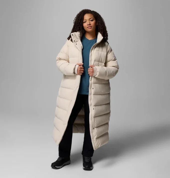 Women Amaze Puff™ Long Hooded Jacket – Plus Size